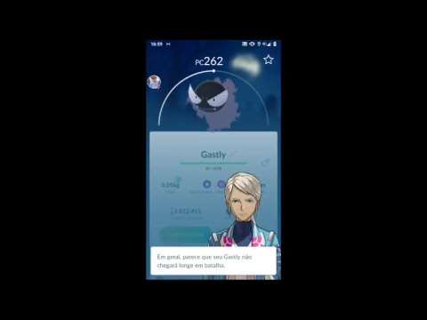 Pokémon GO jogando um pouco na Praia