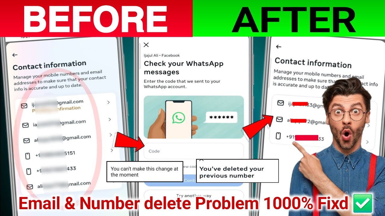 How to Remove Number from Facebook WITHOUT WhatsApp Code How to Remove Number from Facebook WITHOUT WhatsApp Code