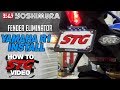 How To Install a Yoshimura Fender Eliminator on a 15-17 Yamaha YZF-R1 from SportbikeTrackGear.com YouTube Video