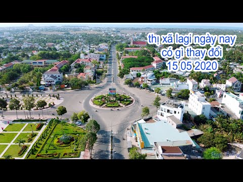dạo một vòng thị xã lagi khu Tân An