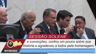 Homenagem prestada ao Senador Professor Oriovisto