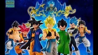 DRAGON BALL SSGSS GOGETA FIGURE HG MOVIE DRAGON BALL SUPER GOKU VEGETA FUSION SET #dragonball #broly