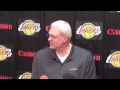 Lakers Coach Phil Jackson on Derek Fisher defending screen and rolls