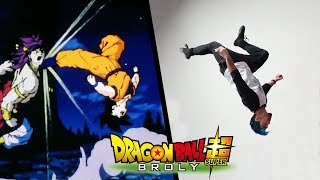 Stunts From Broly In Real Life (Dragon Ball Super)