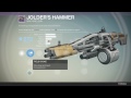 Destiny: Live Jolder's Hammer Reforging (Epic Perks!)