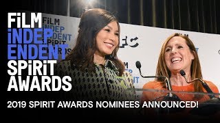 Gemma Chan & Molly Shannon Announce the 2019 Spirit Award Nominees!