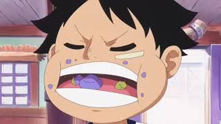 Luffy Se Come La Gomu Gomu No Mi Enfrente De Shanks.