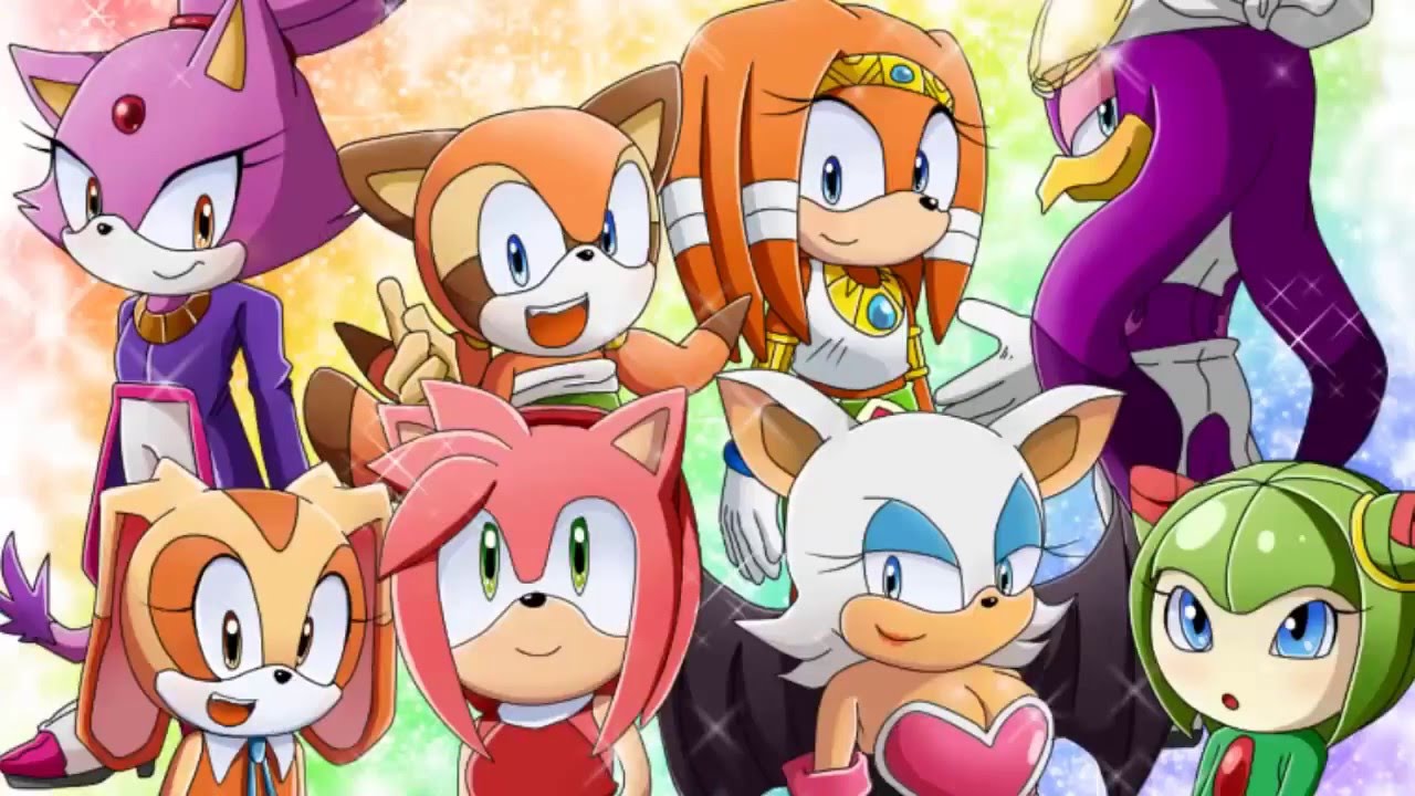 Sonic Boom Rule Tikal The Echidna Rule Sonic Cosmo Rule Sonic Cosmo Rule