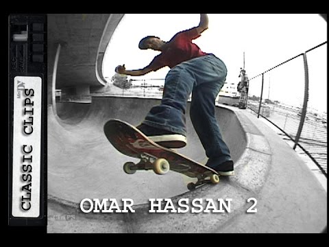 Omar Hassan Skateboarding Classic Clips #232 San Pedro