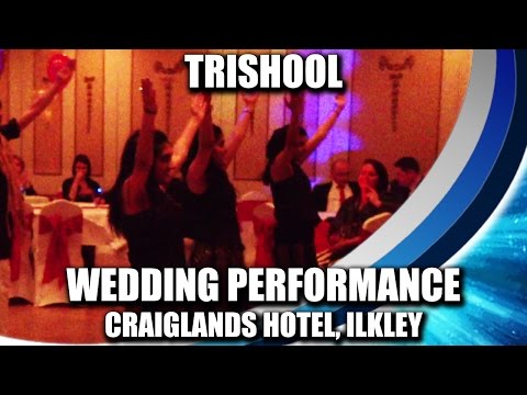 Trishool Dance Academy performing at a Wedding function at Craiglands...