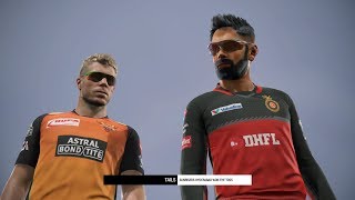SRH VS RCB - MID-SEASON IPL GAMING SERIES | CRICKET 19 GAMEPLAY