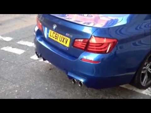 2012 BMW M5 F10 Exhaust Sound Revving