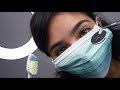 ASMR Dental Examination (Gloves, Scraping sounds, Teeth brushing, Light trigger...)