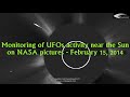 Monitoring of UFOs activity near the Sun on NASA pictures - February 15, 2014