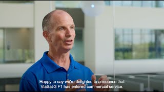 Viasat-3 F1 Enters Service For Aviation Customers Viasat