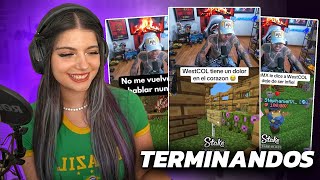 Girlofnox Reacciona A Clips De West Después De Terminar Su Relación En Minecraft Julieta, Samulx