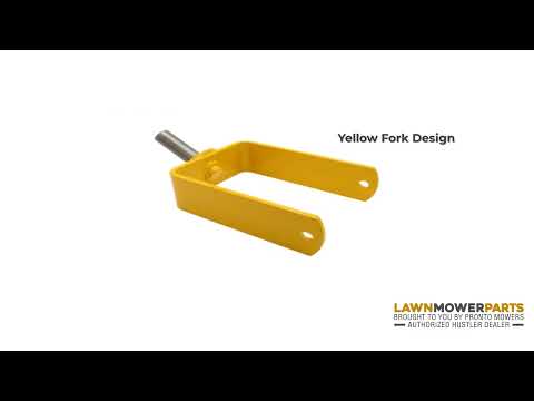 607834-1 FORK WA YELLOW - HUSTLER Genuine OEM Part 607834-1 FORK WA YELLOW - HUSTLER Genuine OEM Part