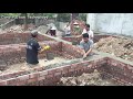 Technology Building Traditional Concrete Beams Foundation - Houses Construction
