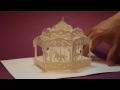 Carousel Pop up card