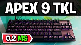 NEW Fastest Keyboard 💜 Apex 9 TKL Unboxing & Fortnite Gameplay