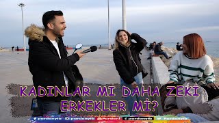 Kadınlar Mı Daha Zeki Erkekler Mi? Pardon Mersin Sokak Röportajı