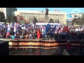 Видео Митинг в поддержку жителей Крыма Саратов