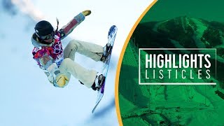 Top 5 Women's Snowboard Halfpipe | Highlights Listicles Top 5 Women's Snowboard Halfpipe | Highlights Listicles