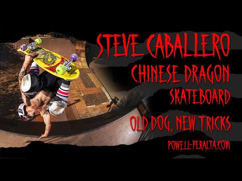 'Old Dog, New Tricks' - Steve Caballero 'Chinese Dragon' Skateboard