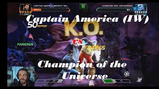 The Champion One Shot Takedown with Captain America (Infinity War) - Marvel Contest of Champions