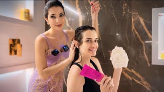 Asmr - Dando Banho Na Amiga Sweet Carol