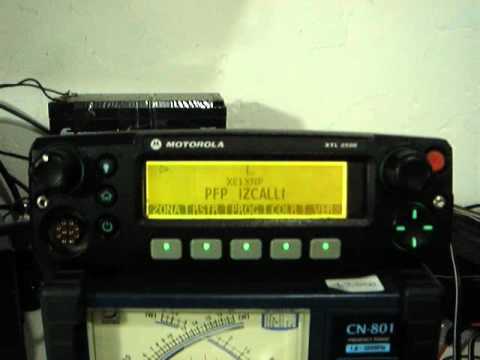 Motorola Astro VHF XTL 2500 Digital audio example