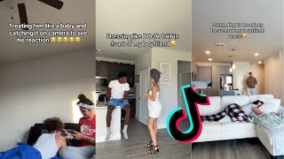 Couple Prank Wars Tiktok Compilation Hilarious Reactions Gen-Z Toks