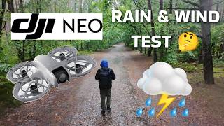 Dji Neo Can This Drone Survive Rainy Weather?