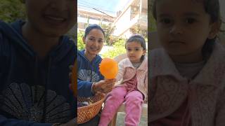 Wow Orange Balloon