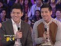 WATCH  Teng brothers compete for a girl's number