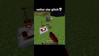 Minecraft Nether Star Glitch Moment