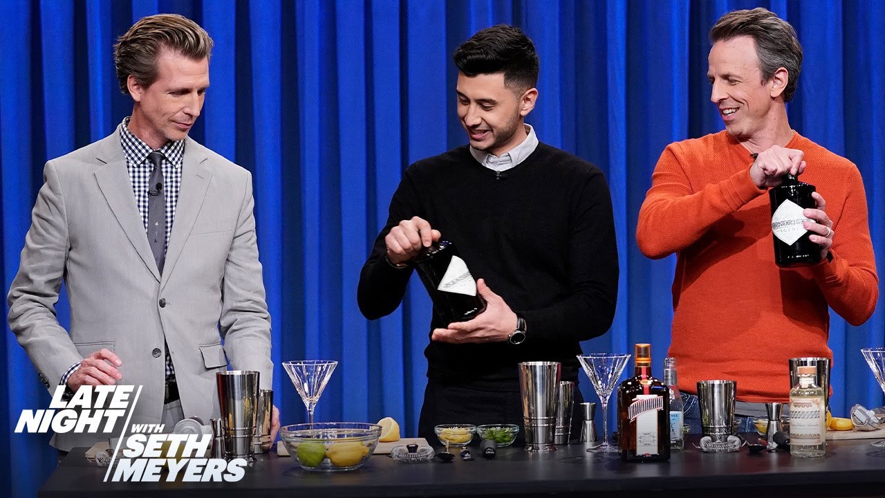 Seth and His Family Learn How to Make a Corpse Reviver No. 2