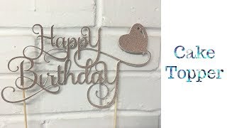 Cake Topper