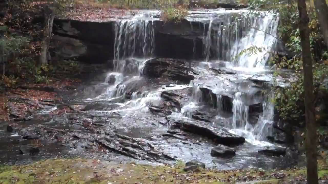 Waterfalls and Rivers at Riverbend Lake Lure North Carolina YouTube