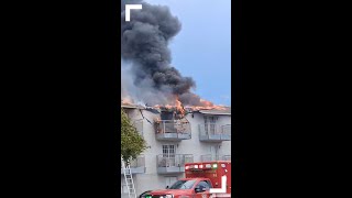 Fire Reported At Apartment Complex In East Dallas, Officials Say