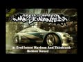 NFS MW OST - Track 21 - Evol Intent Mayhem And Thinktank - Broken Sword