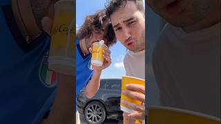 Italians Try Viral Iced Coffee Hack