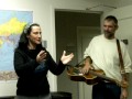 Marie Dazzler and Bruno Liger at Alliance Française de Nashville