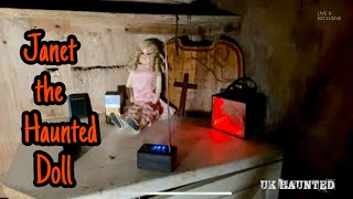 REAL HAUNTED DOLL JANET - LIVE EXPERIMENT