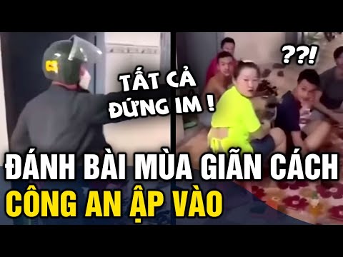 Bất chấp lệnh giãn cách, nhóm người không đeo khẩu trang 'TỤ TẬP ĐÁNH BÀI' gây phẫn nộ | Tin 3 Phút