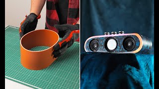 Old Pipe Becomes Bluetooth Speaker 🔊 #Recycling