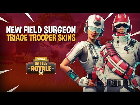 *NEW* Field Surgeon & Triage Trooper Skins!! - Fortnite Battle Royale Gameplay - Ninja & Nickmercs *NEW* Field Surgeon & Triage Trooper Skins!! - Fortnite Battle Royale Gameplay - Ninja & Nickmercs