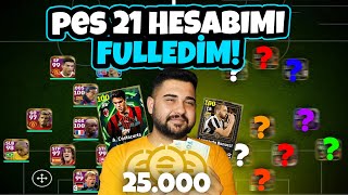 Pes 21 Hesabima 25.000 Myclup Yatirip Fulledi̇m Rk Madrid Efootball Mobile 2026