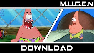 M.u.g.e.n. Char Spongebob Squarepants Patrick Star Reef Rumble By Andydru