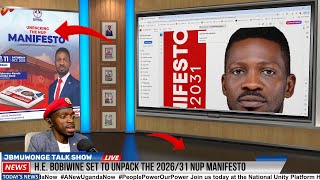 Live At Nup Hq Bobi Wine To Break Down The Nup Manifesto.